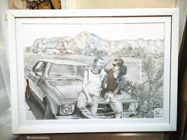 Lukisan Pensil KA Project