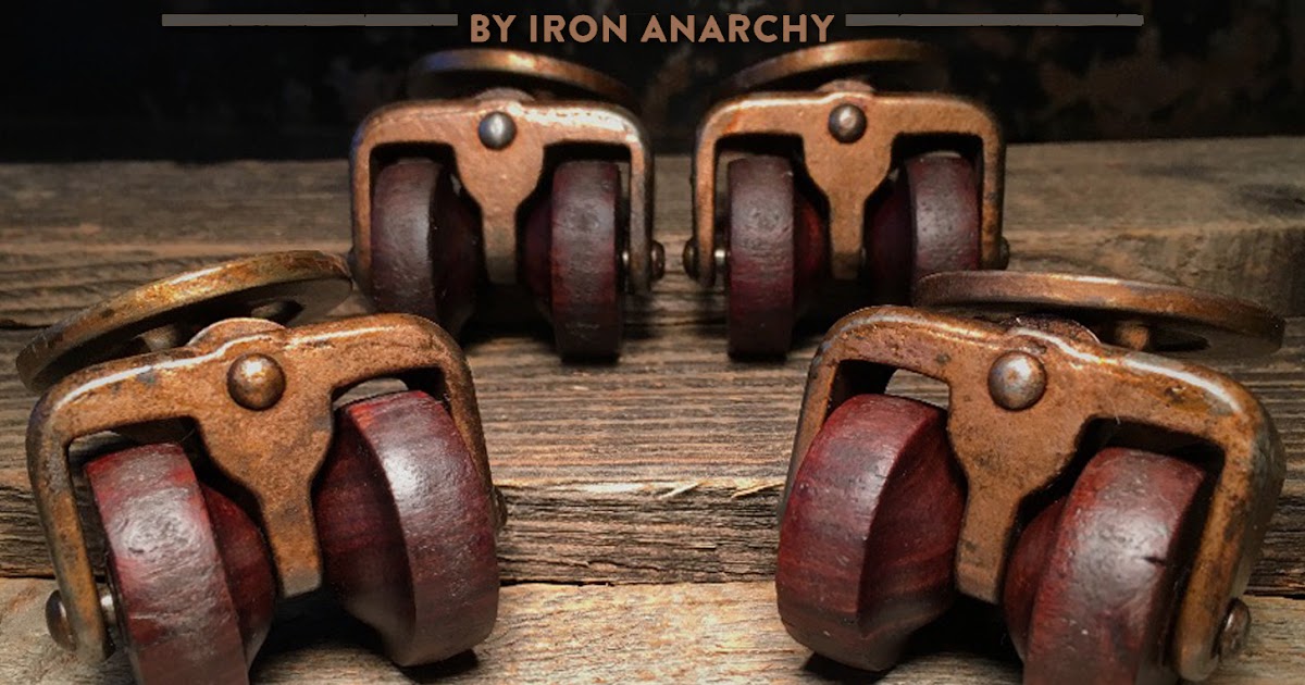 Antique Double Wheel Furniture Casters