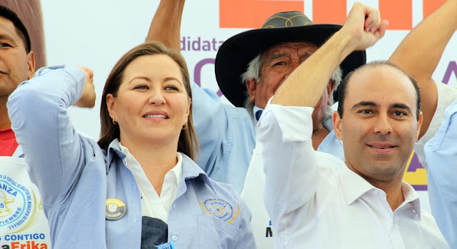 Martha Erika Alonso entró como candidata al debate y salió como gobernadora: Aguilar Chedraui