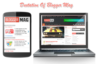 Blogger Mag Blogger Template