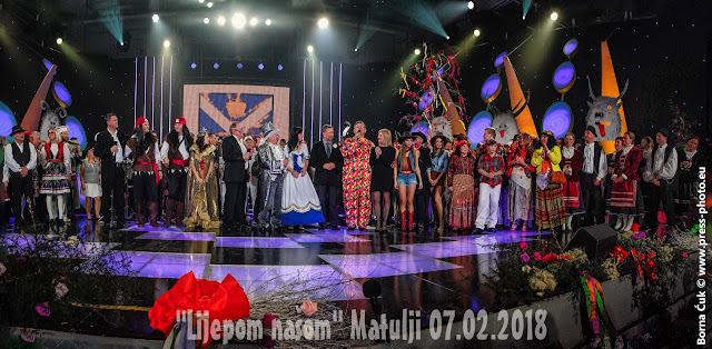 HRT javno snimanje emisije "Lijepom našom" Matulji 07.02.2018