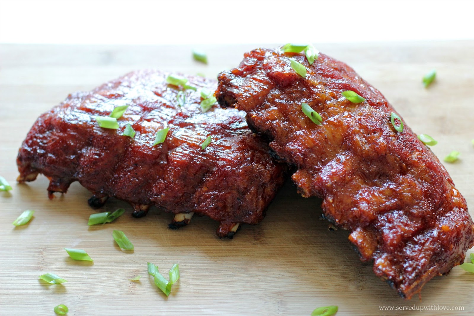 Served Up With Love Tangy Carolina BBQ Baby Back Ribs