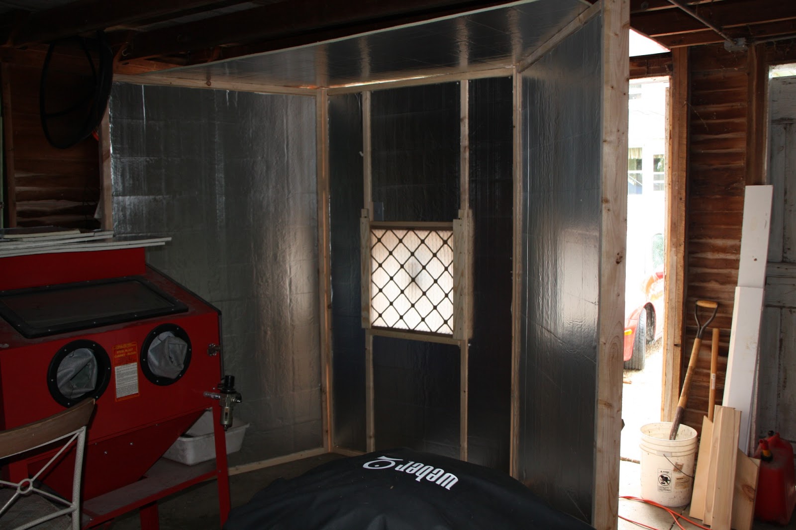 Projects For The Home How to Build a Paint Booth for Your Garage