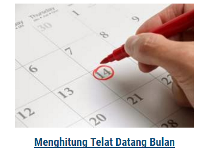 Menghitung Telat Datang Bulan Menghitung Telat Datang Bulan