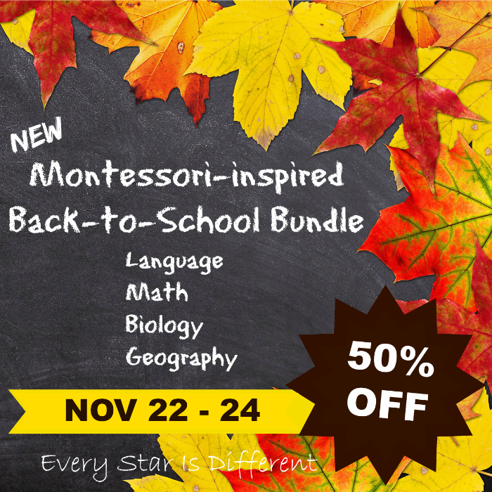 Montessori-inspired Back-to-School Bundle