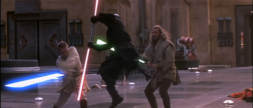 Квай гон и обиван против дарта мола. Битва с дартом молом. Дарт мол дуэль на набу. Оби ван против дарта мола 1 эпизод. Дарт мол против оби вана кеноби.