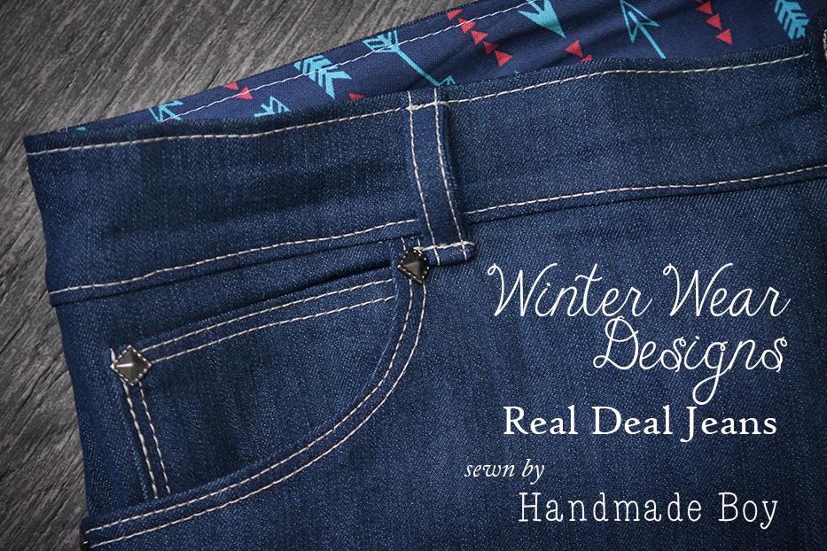 Handmade Boy: Winter Wear Designs Real Deal Jeans