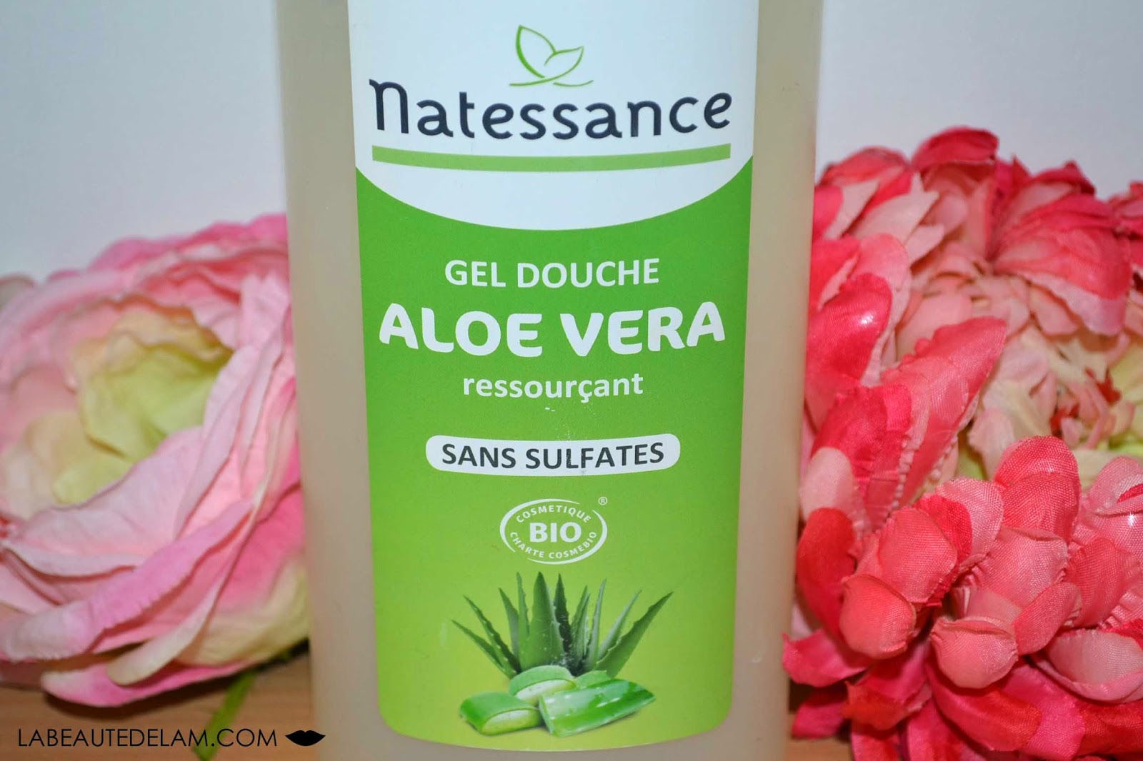 Natessance gel douche bio aloe vera, 1 litre de pure douceur