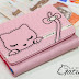 Billetera Gatito Lovely -Rosa