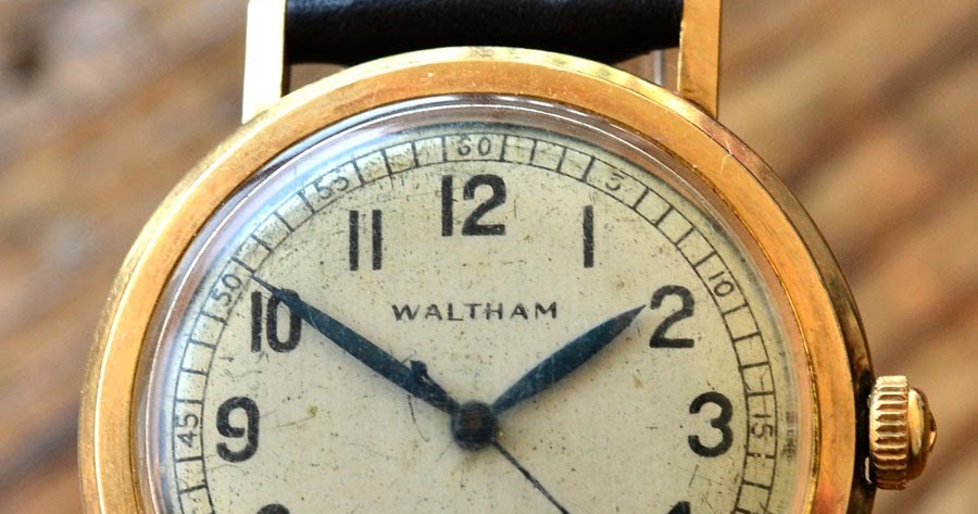 1944年 アンティーク WALTHAM(ウォルサム) ミリタリー 機械式手巻き腕時計アンティーク時計 | RIP CORD Vintage Line
