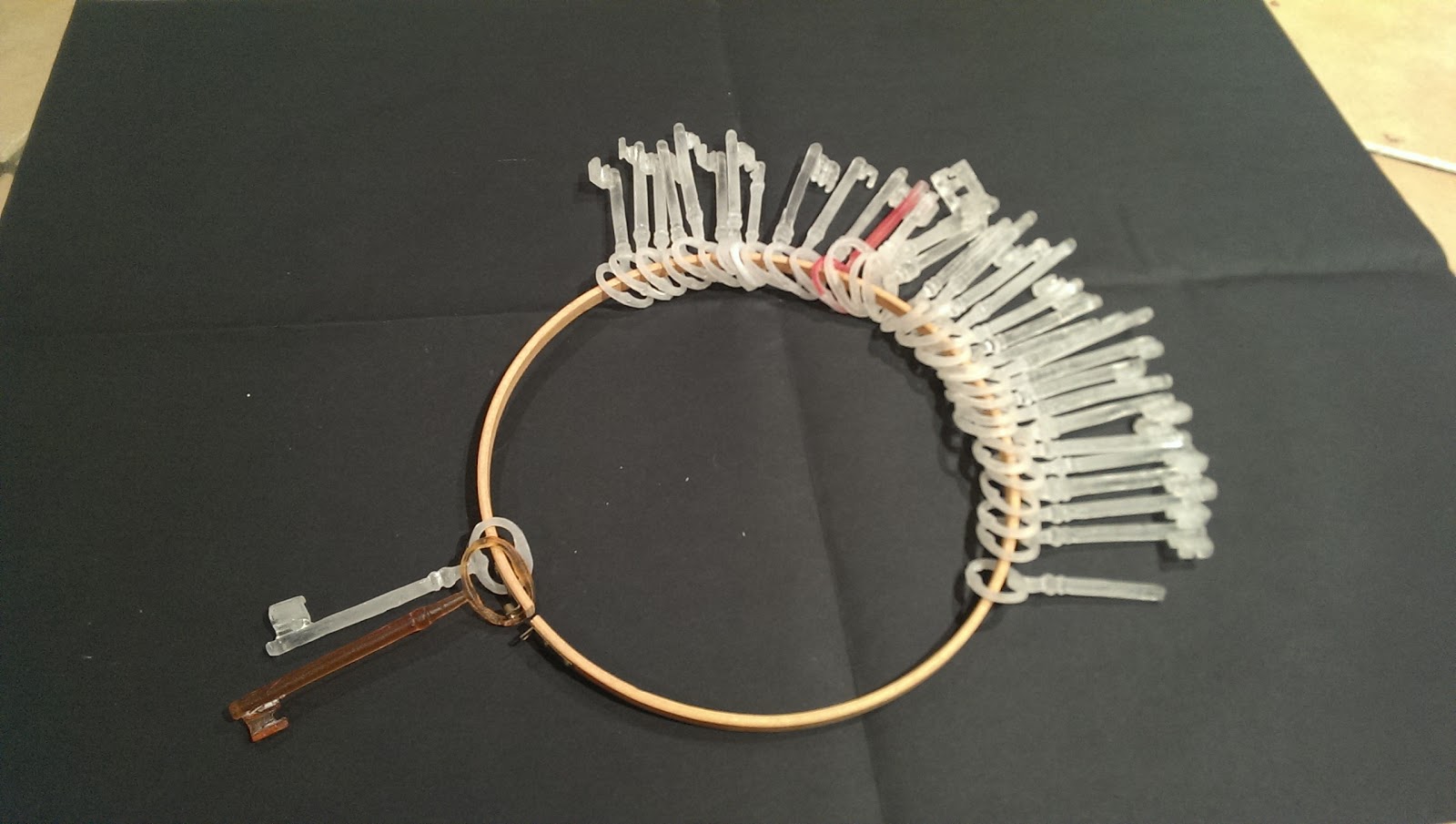 Spikeabell's ramble key placement