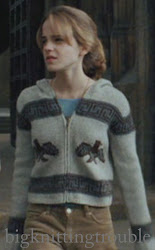 harry potter azkaban prisoner hermione ron knitwear movies trouble cardigan