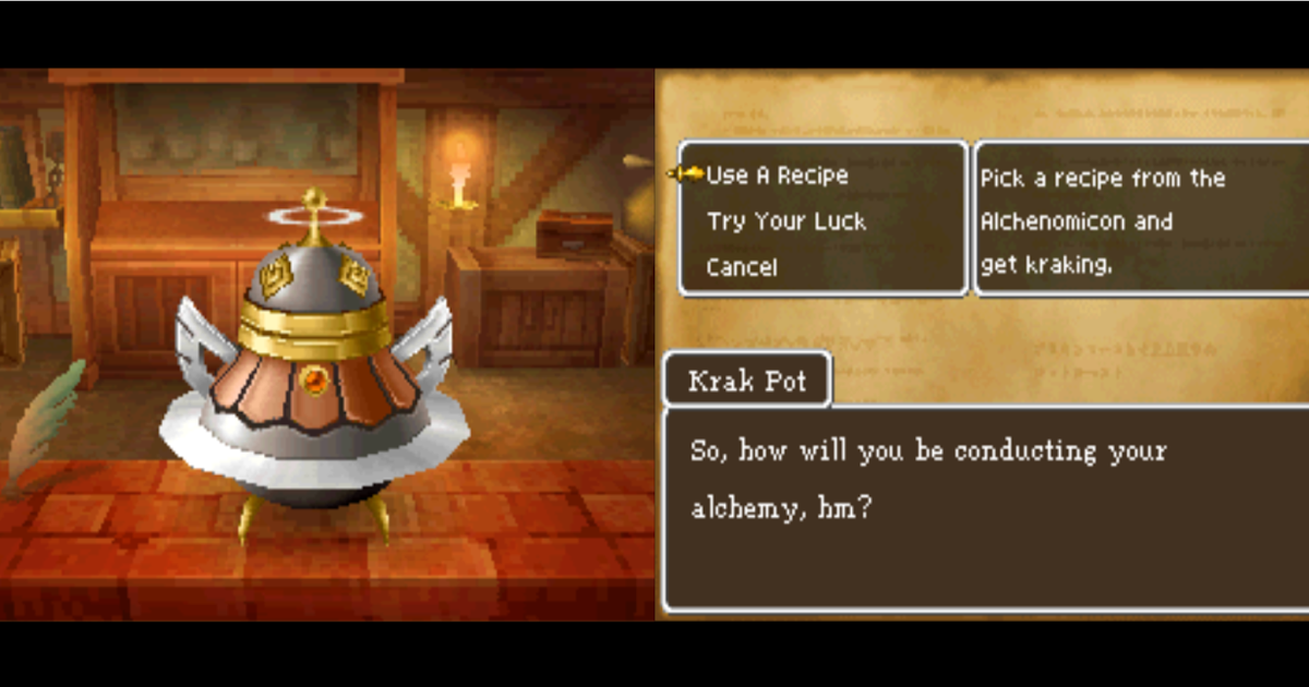 walkthrough game indo: Resep Alchemy Dragon Quest IX Terlengkap