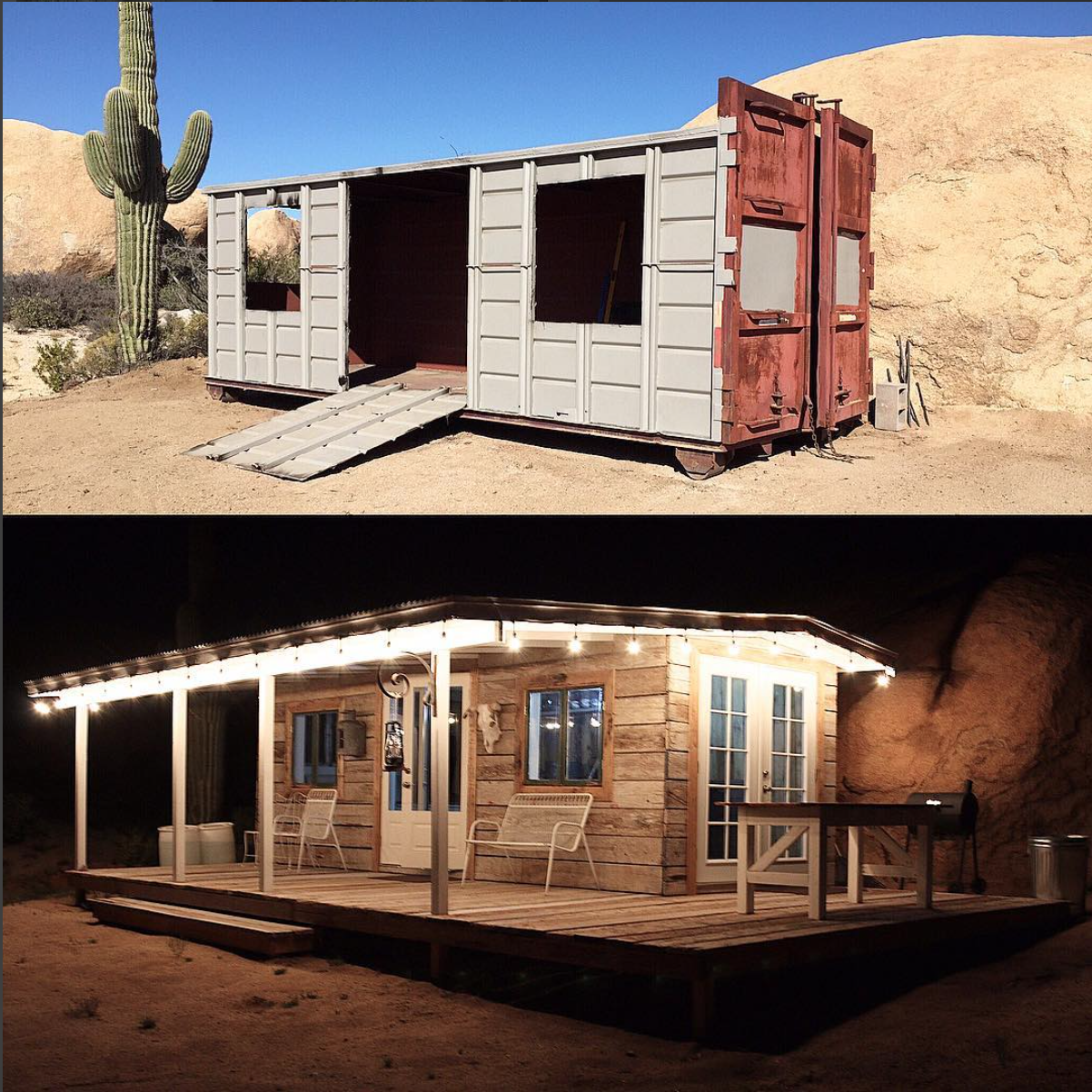 Bigelow Dumpster Home (176 Sq Ft) [ TINY HOUSE TOWN ]