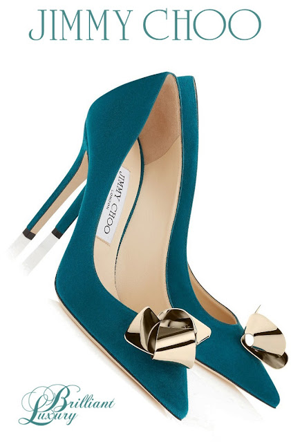 Brilliant Luxury: ♦Jimmy Choo AW'15 Teal Collection