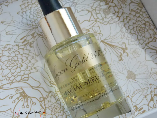Aceite de argán con oro de 24K Aceite de argán con oro de 24K