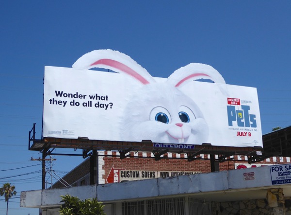 Daily Billboard The Secret Life of Pets movie billboards