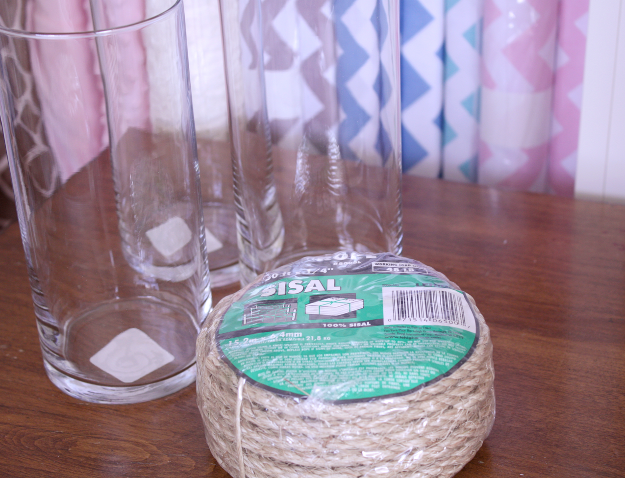 DIY How to Make Your Own Rope Vase Naturally Creative Mama