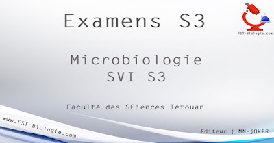 Examen de microbiologie générale SVI S3 pdf Examen de microbiologie générale SVI S3 pdf