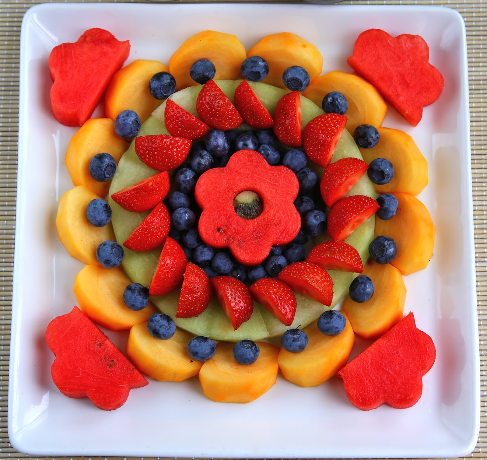 Cooking with Vân Fruit plate.