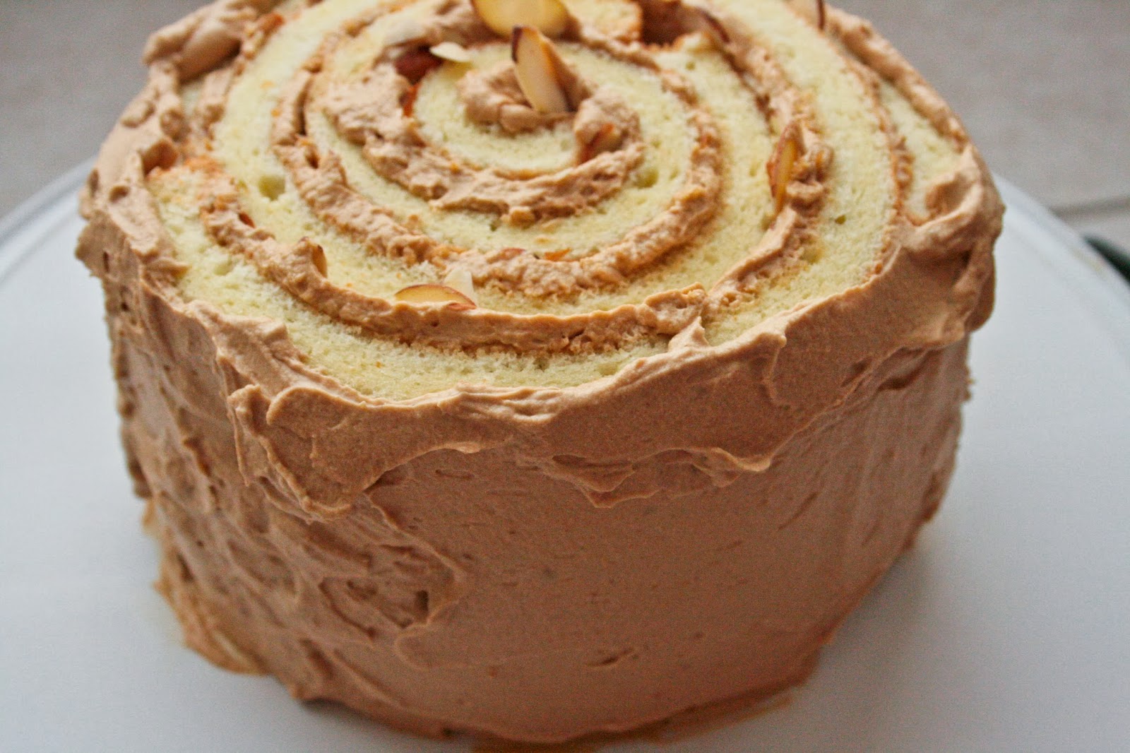 Jolts & Jollies Butterscotch Cream RollUp Cake