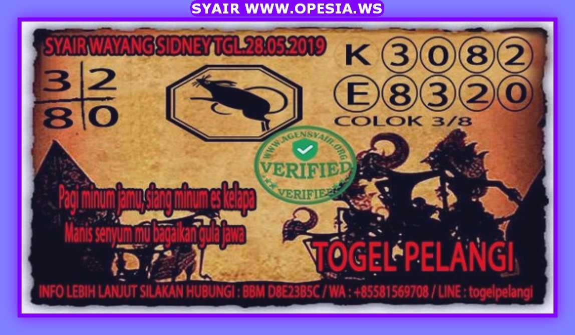 Kode syair sd selasa 28 Mei 2019 GOsyair SEDIA KODE