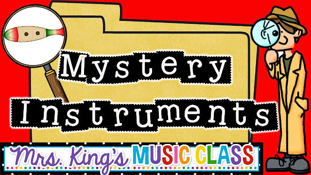 Mystery Instruments Music Workstation is a great way to get students thinking about the characteristics of instruments.  Simple idea that can be used for several grade levels. FUN!