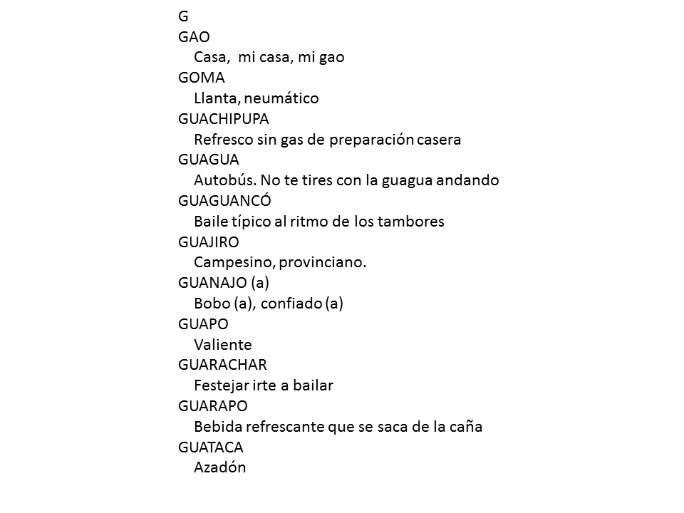PEPITO EN PEPITOGRADO IDIOMA Y DICCIONARIO CUBANOS. LAS MALAS PALABRAS