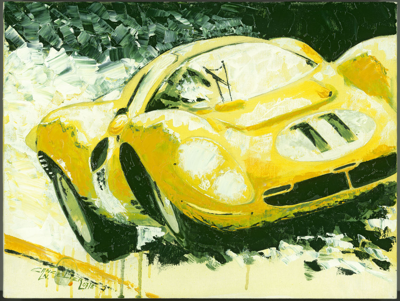 Nicolas Cancelier Art Automobile Automotive Art Huiles Oil