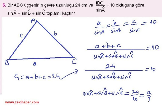 11. Sınıf Top Yayınları Matematik 54. Sayfa Cevapları 1. Ünite