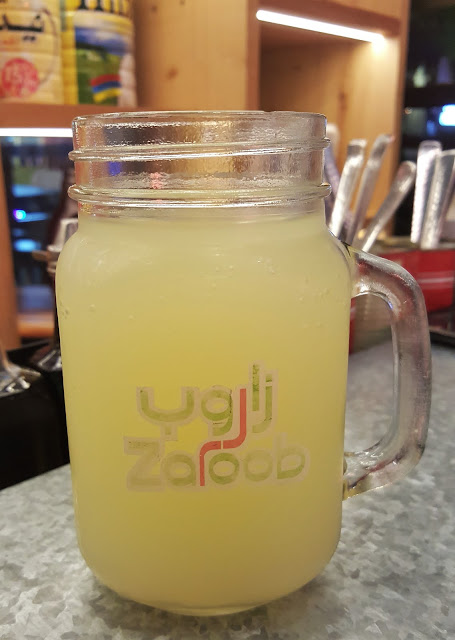 food blogger dubai zaroob arabic lemonade