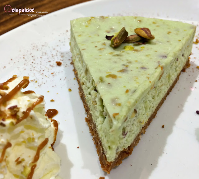 Pistachio Cheesecake from Toby's Estate PH