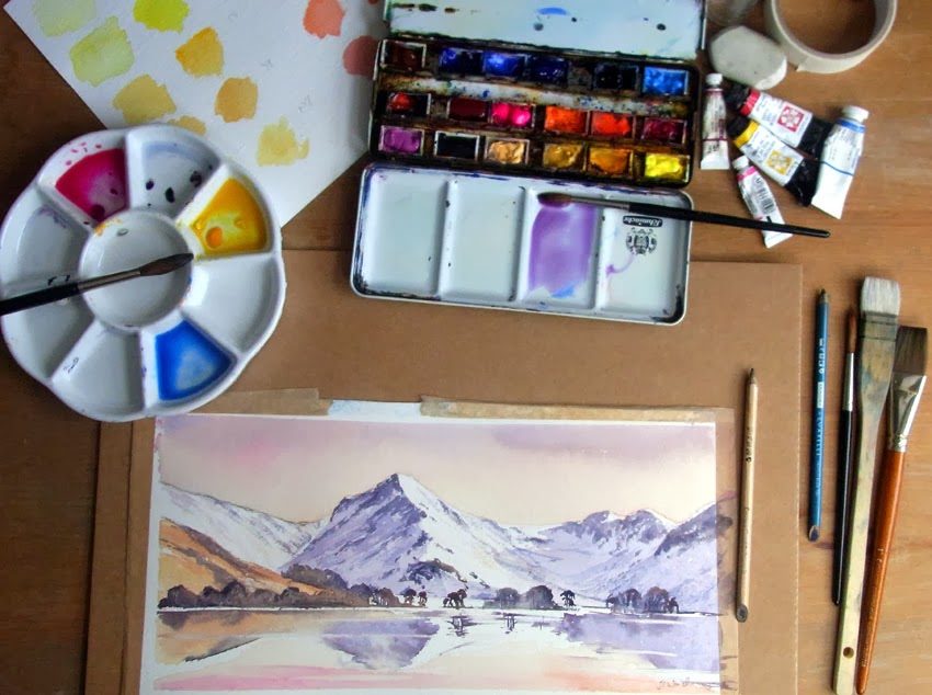 Online  Watercolour Course with Jane Ward