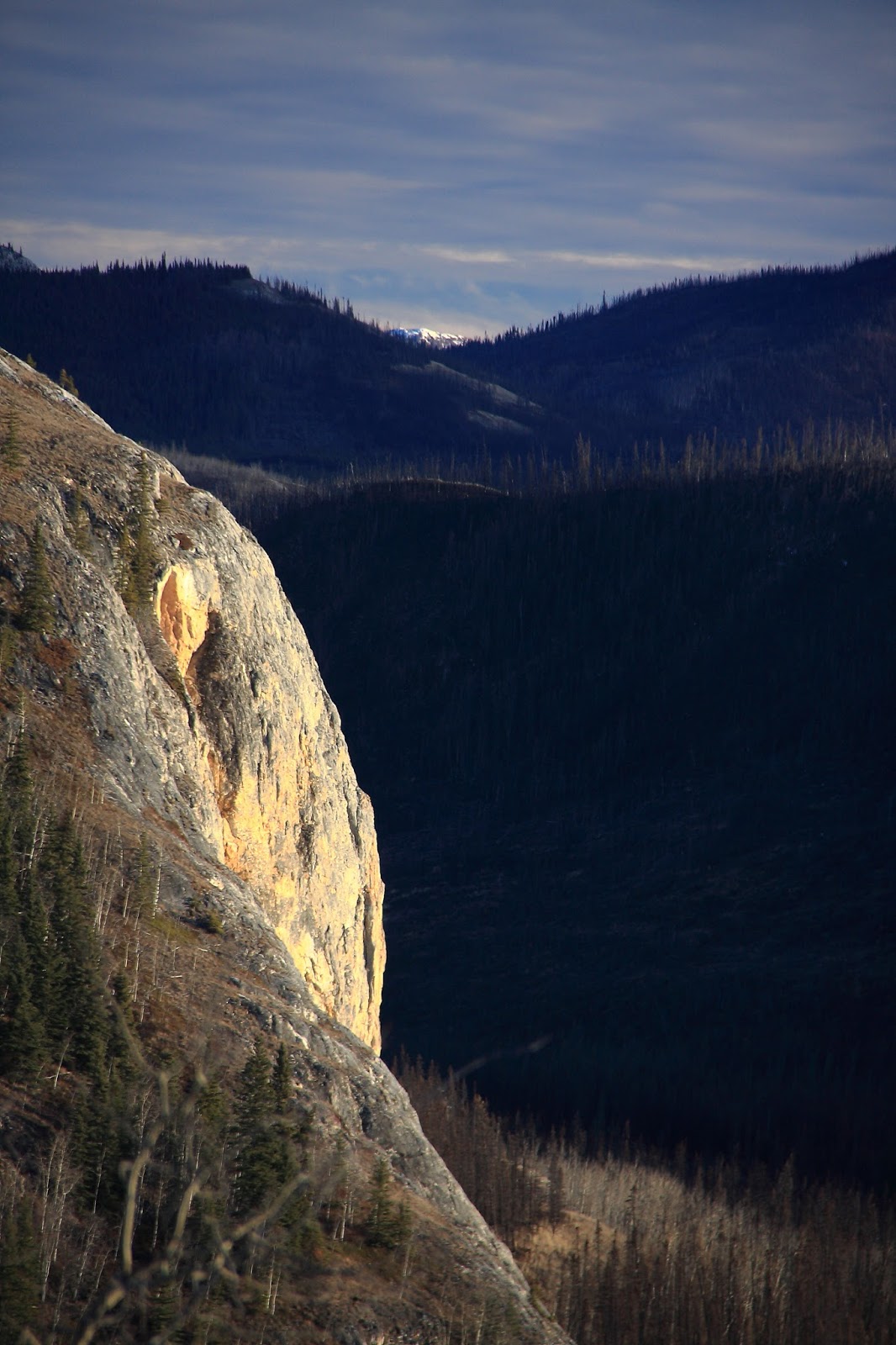 Carmacks Yukon Territory Climbing near Carmacks in the central Yukon