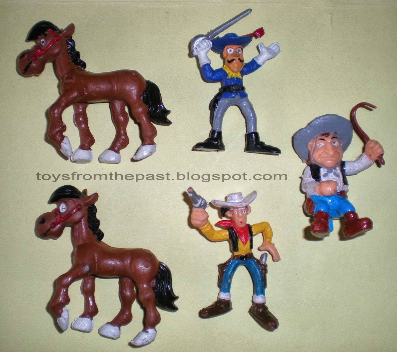 Details about   Collectible figures lucky luke comansi spain 4cm 7cm 80 years to choose show original title
