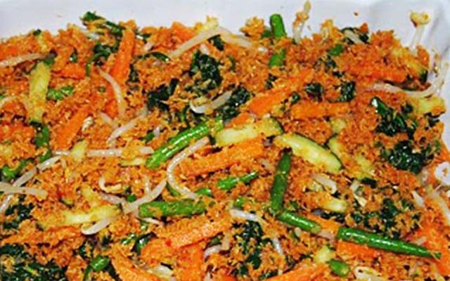 Resep dan Cara Membuat Urap Kering