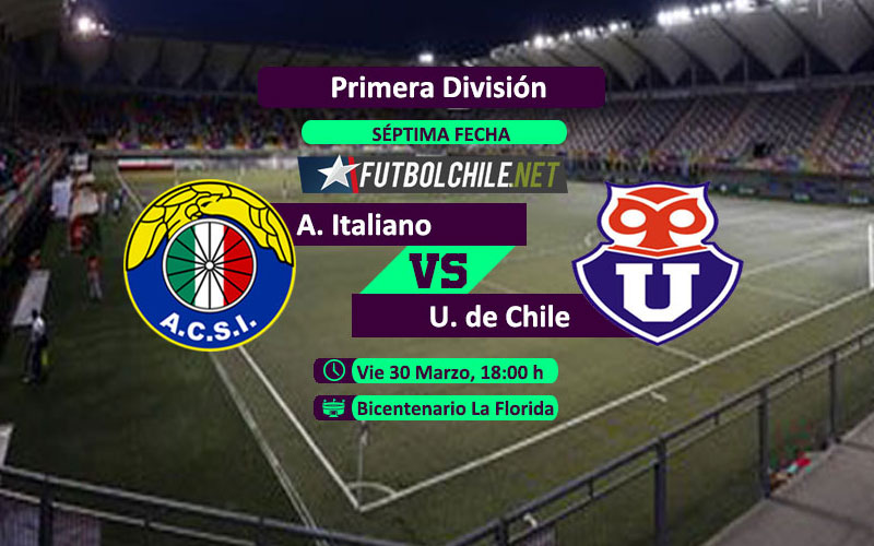 Audax Italiano vs Universidad de Chile: Previa, horario, dónde ver en vivo por TV y online por la Primera División Audax Italiano vs Universidad de Chile: Previa, horario, dónde ver en vivo por TV y online por la Primera División