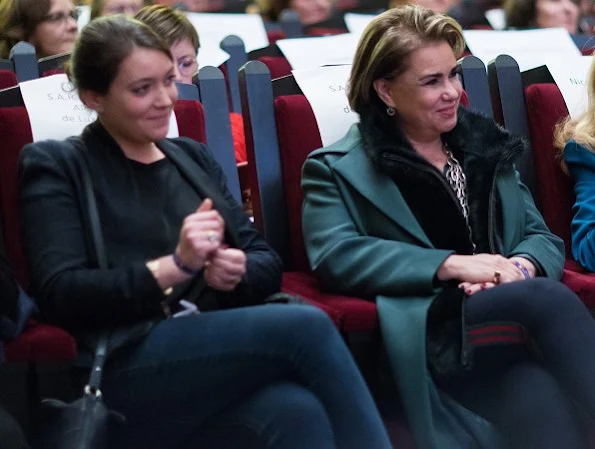 Grand Duchess Maria Teresa and her daughter Princess Alexandra attended the screening of the film I am Nojoom, age 10 and divorced