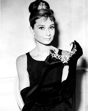 Cheap Wedding Gowns Online Blog: Audrey Hepburn Styles-Black Evening Gowns