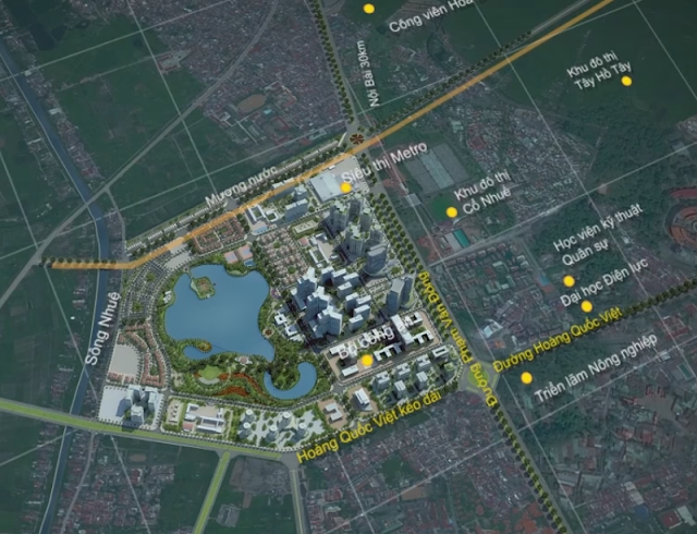 vị trí chung cư an bình city