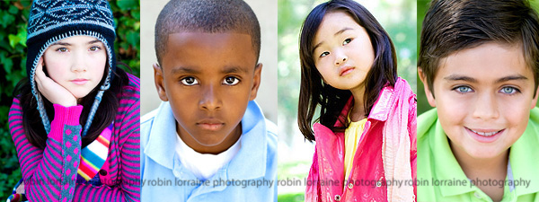 Kids headshot photographer Robin Lorraine specializes in Kids headshots Los Angeles.