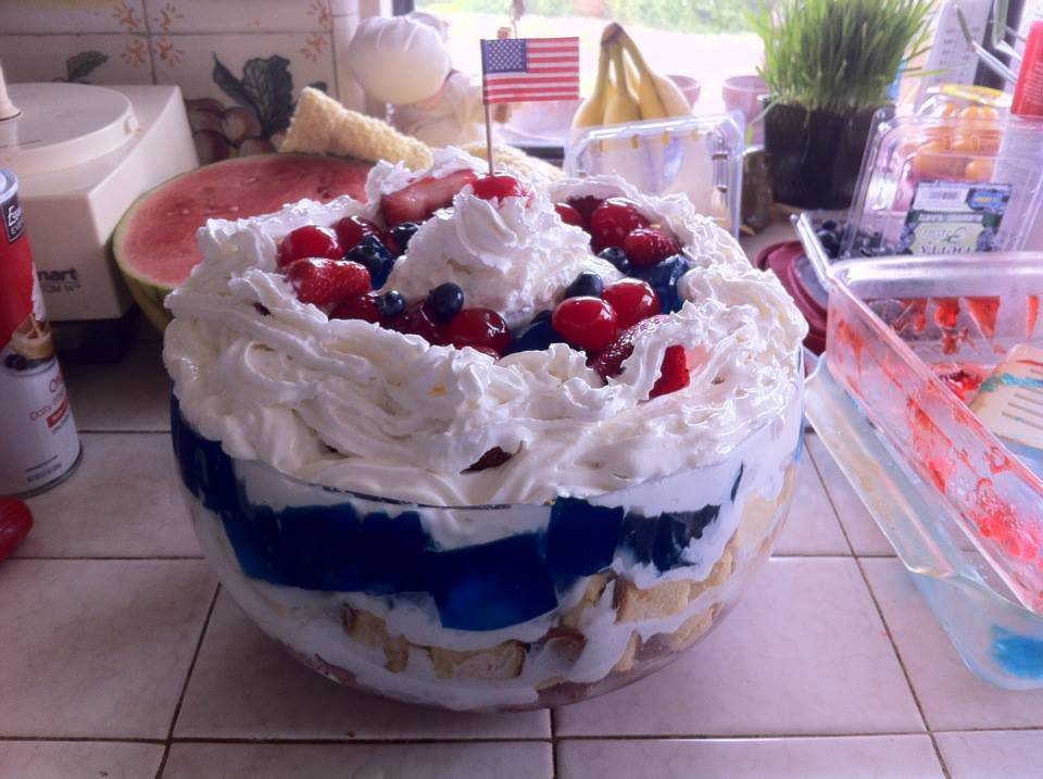 Greg's Gourmet 4th of July All American Dessert