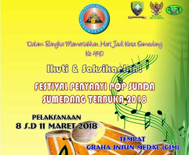 Festival Penyanyi Pop Sunda "Sumedang Terbuka 2018"
