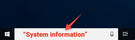 Search for System Information