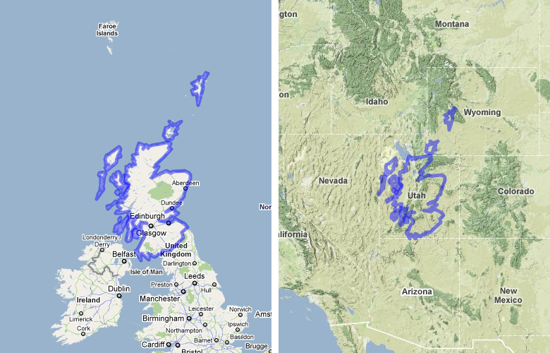 MAPfrappe+Google+Maps+Mashup+-+Scotland+