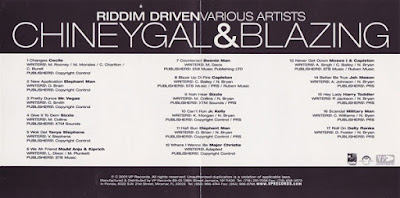 Les Riddims Dancehall : Chiney Gal and Blazing Riddim (2000) Les Riddims Dancehall : Chiney Gal and Blazing Riddim (2000)