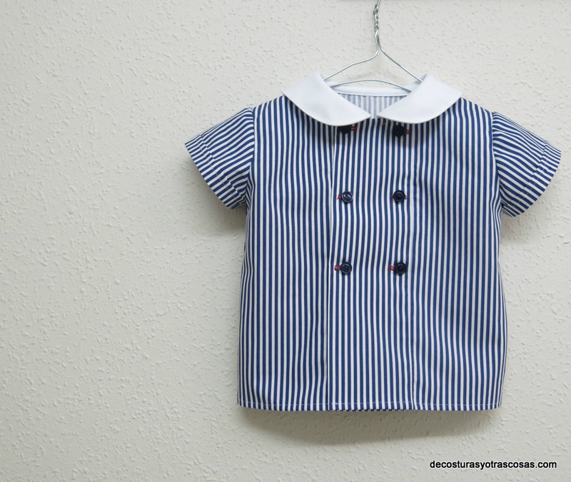 y otras cosas: CRUZADA PARA NIÑO ESTILO MARINERO