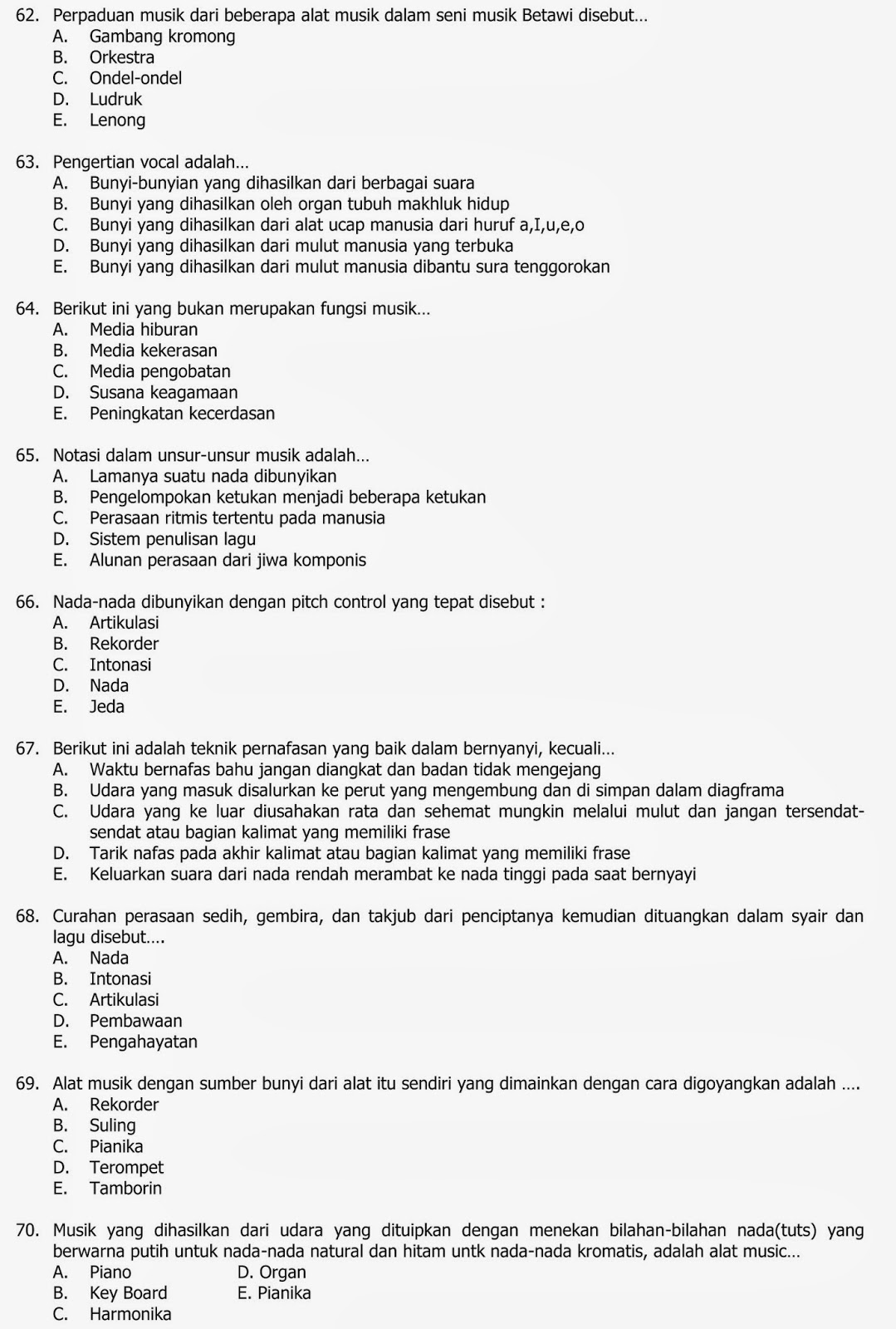 Yang Bukan Merupakan Fungsi Musik Pada Pantomim Adalah - Ruang Soal