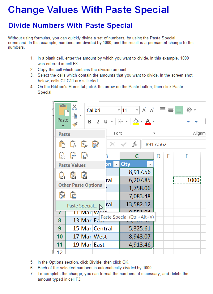 mouse-training-london-ltd-excel-change-values-with-paste-special