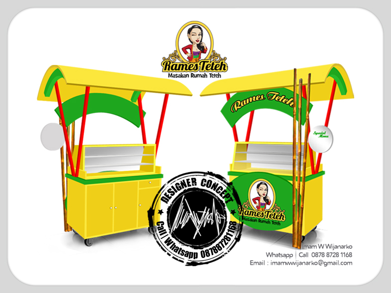 Desain Gerobak Tradisional | desain logo logo kuliner desain gerobak jasa desain Desain Gerobak Tradisional | desain logo logo kuliner desain gerobak jasa desain